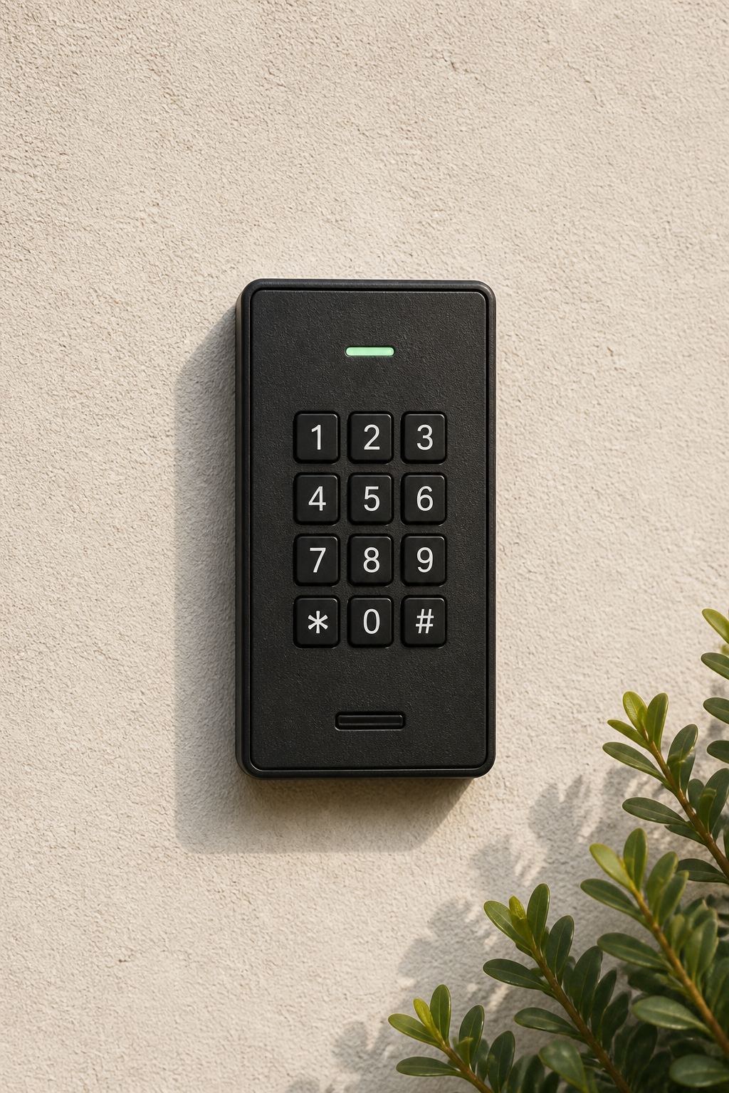 Gate keypad